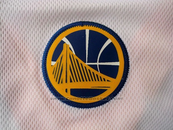 Maglia Golden State Warriors Stephen Curry #30 Bianco